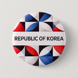 Republic of Korea 缶バッジ