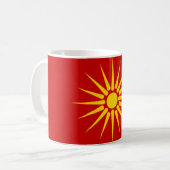 Republic of Macedonia コーヒーマグカップ (正面左)