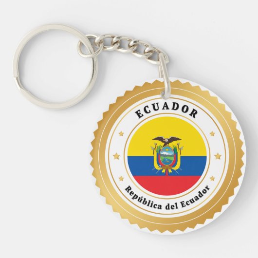 República del Ecuador キーホルダー (正面)