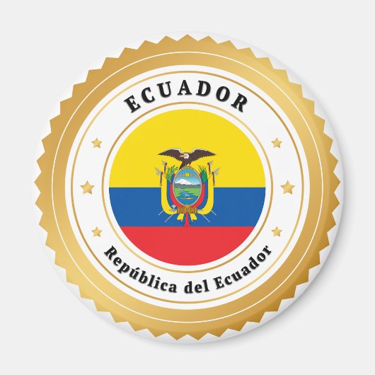 República del Ecuador  マグネット (正面)