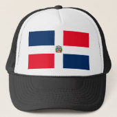Republica Dominicana Hat, Baseball Dad Cap flag キャップ (正面)