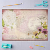 Republica Mexicana Map Decopageティッシュペーパー 薄葉紙 (クラフト)