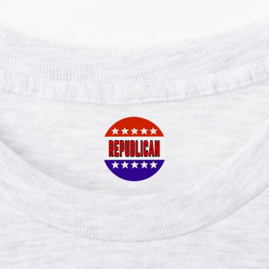 Republican Button ラベル (貼付)