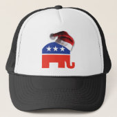 Republican-Elephant-XMAS キャップ (正面)