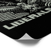 Republican I'm Proud To Be Everything Liberals Hat ポスター (角)
