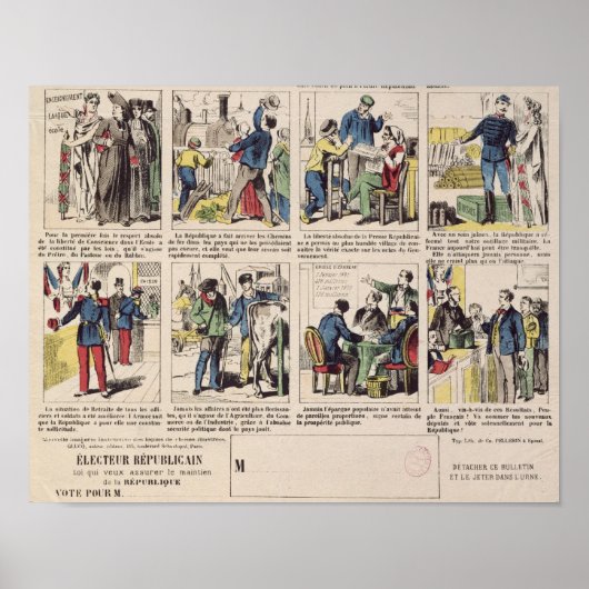 Republican propaganda ポスター (正面)