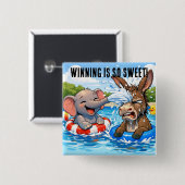 Republican Victory US Midterm Election Button 缶バッジ (正面&裏面)