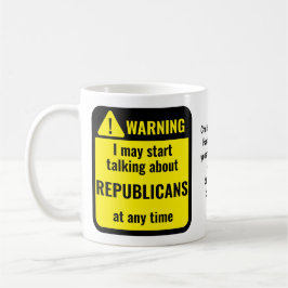 Republicans Funny Personalized コーヒーマグカップ