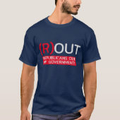 Republicans out tシャツ (正面)