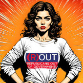 Republicans out tシャツ