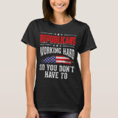 Republicans Working Hard So You Dont Have To Repub Tシャツ (正面)