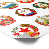 Republics of the Soviet Union ポスター (角)
