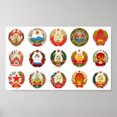 Republics of the Soviet Union ポスター (正面)