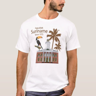 Republiek Suriname 1975 Tシャツ