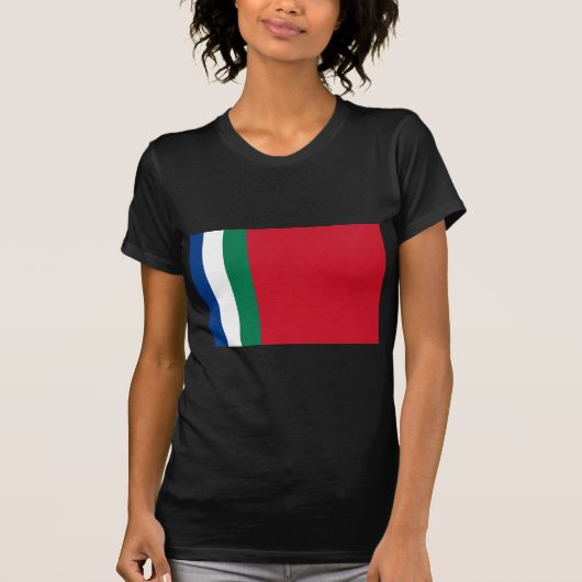 Republik Maluku Selatan (南モルッカ諸島)の旗 Tシャツ (正面)