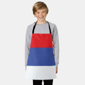 Republika Srpska国旗 エプロン (着用した状態)