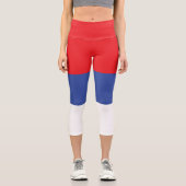 Republika Srpska国旗 カプリレギンス (正面)