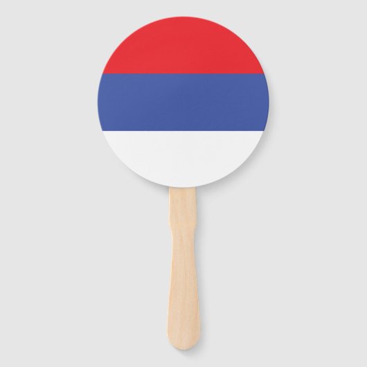 Republika Srpska国旗 ハンドファン (正面)