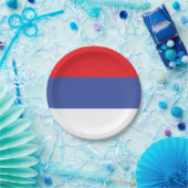 Republika Srpska国旗 ペーパープレート (パーティー)