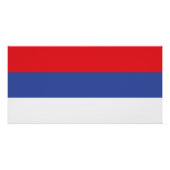 Republika Srpska国旗 ポスター (正面)