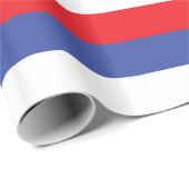Republika Srpska国旗 ラッピングペーパー (ロールコーナー)