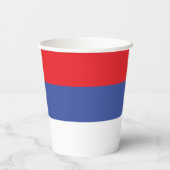 Republika Srpska国旗 紙コップ (裏面)