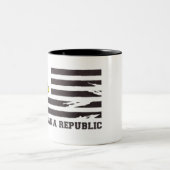 république bananière ツートーンマグカップ (中央)