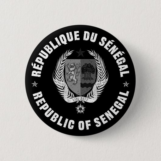 Republique Du Senegal 缶バッジ (正面)
