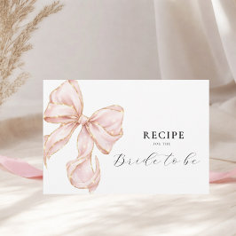 Request for colored bridal shower prescription エンクロージャーカード