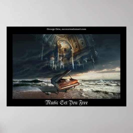 RequiemまたはMusicはあなたを自由に設定 ポスター (正面)