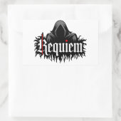 Requiem 長方形シール (バッグ)