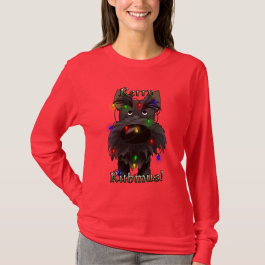 Rerry Rithmus -スコットランドテリア Tシャツ (正面)