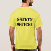 RESの安全係将校 Tシャツ (裏面)