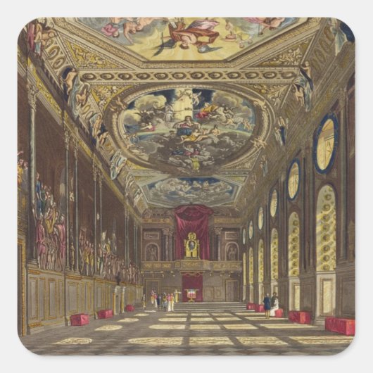 『Res』のセント・ジョージの館、ウィンザー城王室の。 スクエアシール (正面)