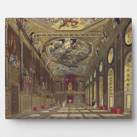 『Res』のセント・ジョージの館、ウィンザー城王室の。 フォトプラーク (正面)