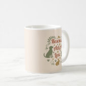 Rescue, Adopt, Love コーヒーマグカップ (正面右)