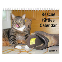 Rescue Cat Calendar – エディション8 カレンダー