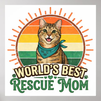 Rescue Cat Mom ポスター