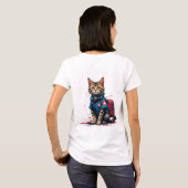 Rescue Cat Tシャツ – Healy Medical Cat (裏面フル)