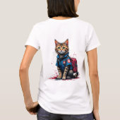 Rescue Cat Tシャツ – Healy Medical Cat (裏面)