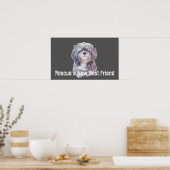 Rescue Dog Poster ポスター (キッチン)