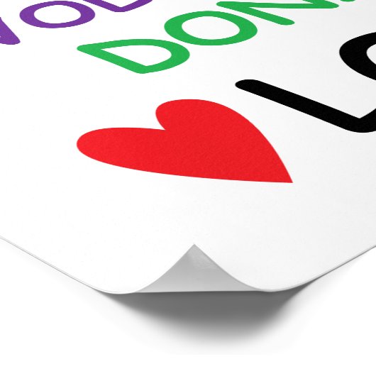 Rescue Dog Poster、Adopt Love ポスター (角)