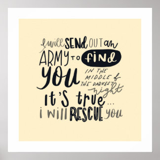 Rescue Song Lyrics ：白縁ど ポスター