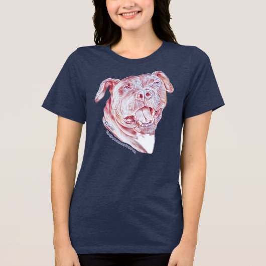 Rescue - The life you save may be your own トライブレンドTシャツ (正面)