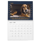 Rescued Beagles 2026 Wall Calendar カレンダー (3月 2027)