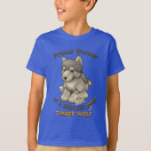 Rescued Timber Wolf Tシャツ (正面)