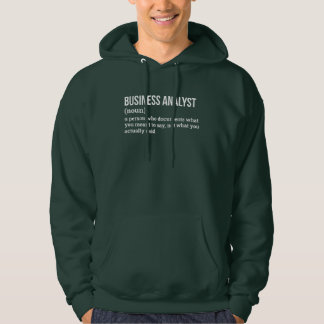 Research Analyst Funny Definition Hoodie パーカ
