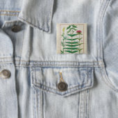 Reseda、トウダイグサ属およびナデシコ 缶バッジ (インサイチュ)