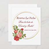 Reserva La Fecha (スペインの日付の保存) セーブザデート (正面/裏面)