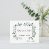 Reserva La Fecha 離れ Saves The Date 案内ポストカード (スタンド正面)